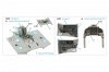 Quinta Studio QD72056 Yak-9D 3D-Printed & coloured Interior on decal paper (Zvezda) 1/72